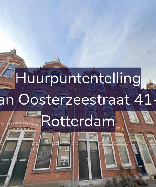 Foto gevel Huurpuntentelling voor Van Oosterzeestraat 41-B, Rotterdam
