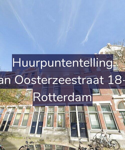 Foto gevel Huurpuntentelling voor Van Oosterzeestraat 18-A, Rotterdam