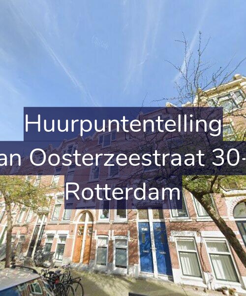 Foto gevel Huurpuntentelling voor Van Oosterzeestraat 30-B, Rotterdam