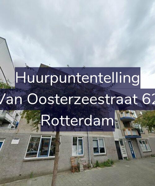 Foto gevel Huurpuntentelling voor Van Oosterzeestraat 62, Rotterdam