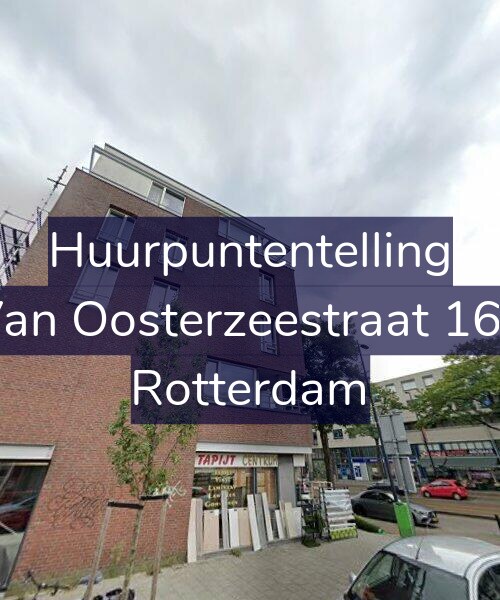 Foto gevel Huurpuntentelling voor Van Oosterzeestraat 166, Rotterdam