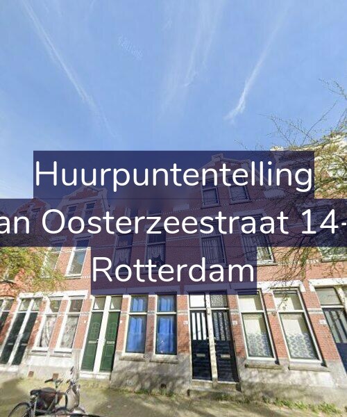 Foto gevel Huurpuntentelling voor Van Oosterzeestraat 14-B, Rotterdam