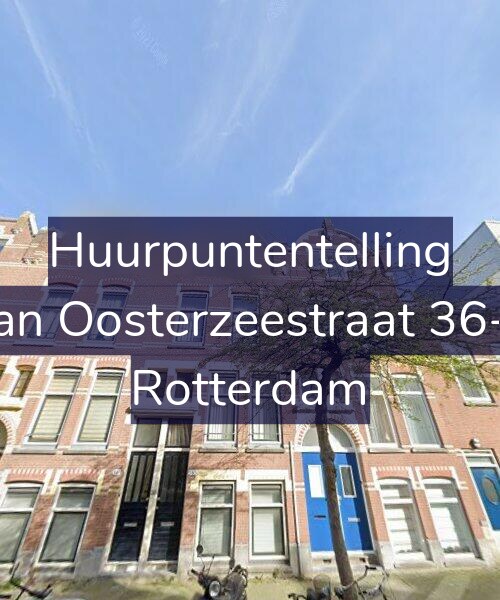 Foto gevel Huurpuntentelling voor Van Oosterzeestraat 36-A, Rotterdam