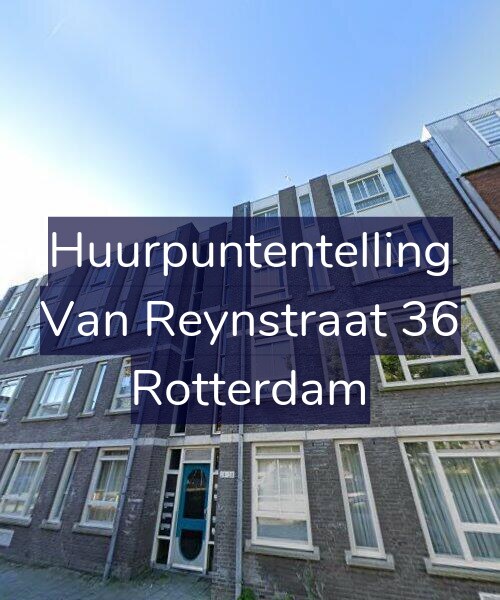 Foto gevel Huurpuntentelling voor Van Reynstraat 36, Rotterdam