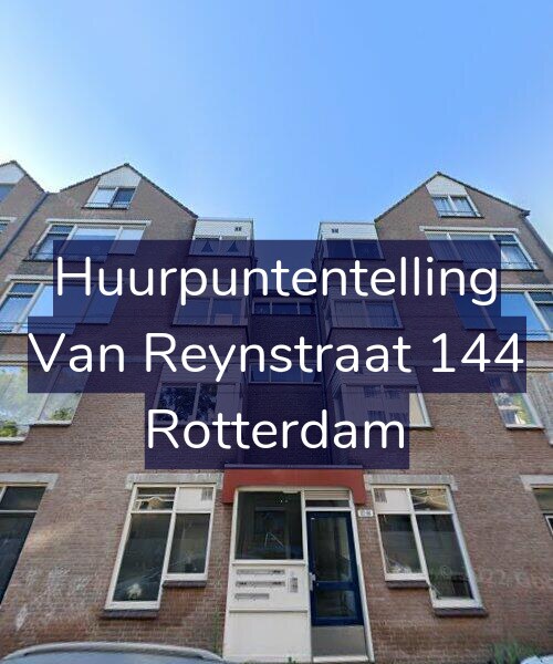 Foto gevel Huurpuntentelling voor Van Reynstraat 144, Rotterdam