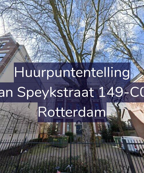 Foto gevel Huurpuntentelling voor Van Speykstraat 149-E04, Rotterdam