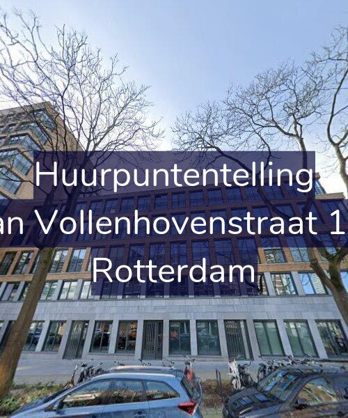 Foto gevel Huurpuntentelling voor Van Vollenhovenstraat 1-B, Rotterdam