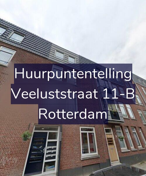 Foto gevel Huurpuntentelling voor Veeluststraat 11-B, Rotterdam