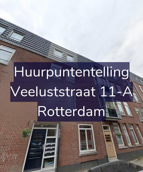 Foto gevel Huurpuntentelling voor Veeluststraat 11-A, Rotterdam