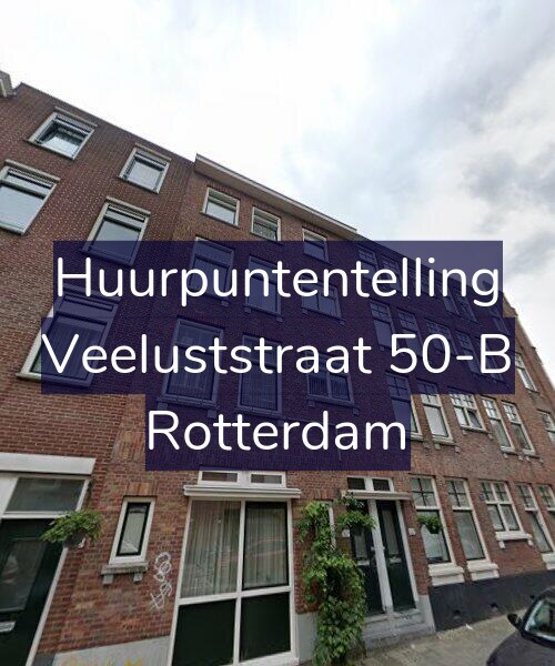 Foto gevel Huurpuntentelling voor Veeluststraat 50-B, Rotterdam
