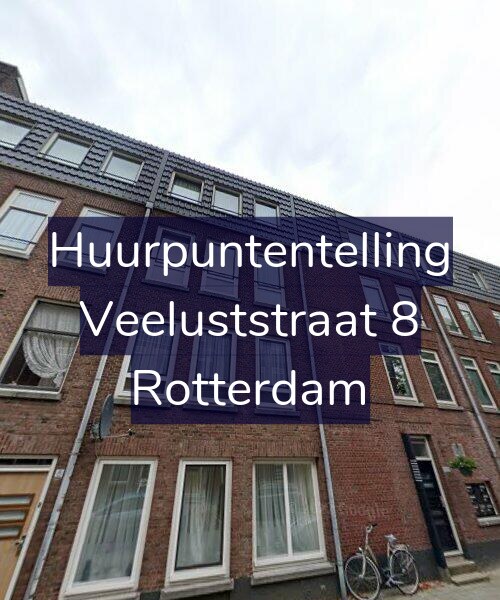 Foto gevel Huurpuntentelling voor Veeluststraat 8, Rotterdam