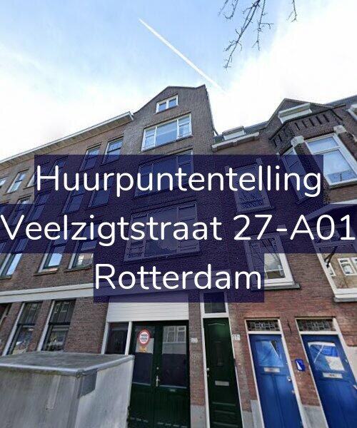 Foto gevel Huurpuntentelling voor Veelzigtstraat 27-A01, Rotterdam