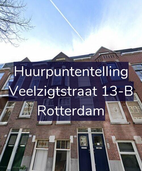Foto gevel Huurpuntentelling voor Veelzigtstraat 13-B, Rotterdam