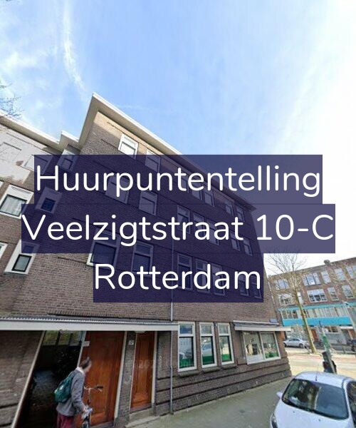Foto gevel Huurpuntentelling voor Veelzigtstraat 10-C, Rotterdam