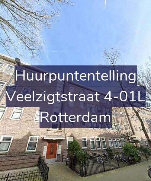 Foto gevel Huurpuntentelling voor Veelzigtstraat 4-01L, Rotterdam