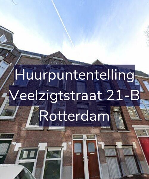 Foto gevel Huurpuntentelling voor Veelzigtstraat 21-B, Rotterdam