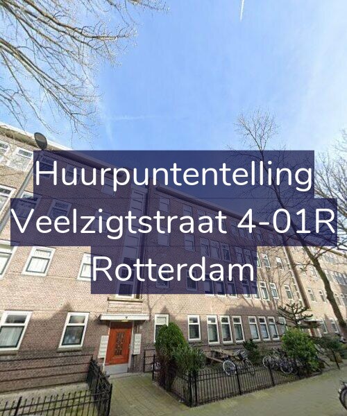 Foto gevel Huurpuntentelling voor Veelzigtstraat 4-01R, Rotterdam