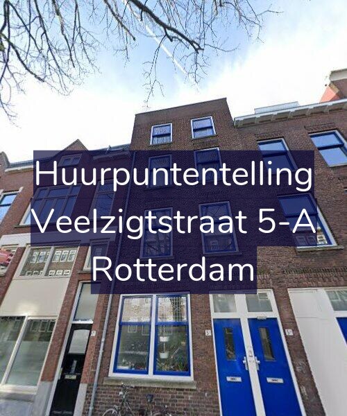 Foto gevel Huurpuntentelling voor Veelzigtstraat 5-A, Rotterdam