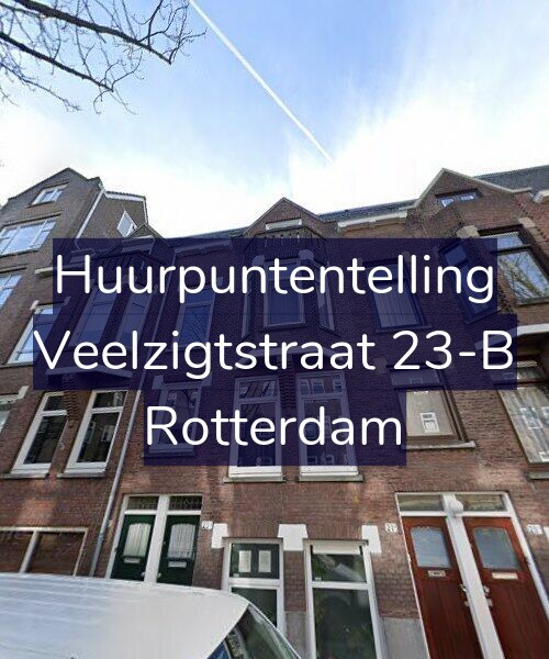 Foto gevel Huurpuntentelling voor Veelzigtstraat 23-B, Rotterdam