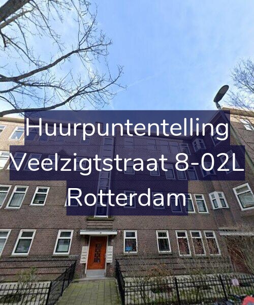 Foto gevel Huurpuntentelling voor Veelzigtstraat 8-02L, Rotterdam