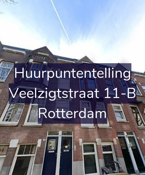 Foto gevel Huurpuntentelling voor Veelzigtstraat 11-B, Rotterdam