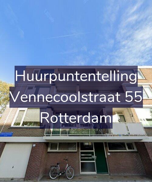 Foto gevel Huurpuntentelling voor Vennecoolstraat 55, Rotterdam