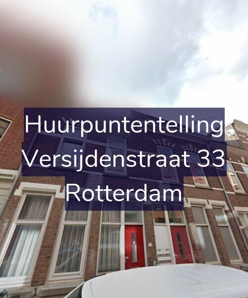 Foto gevel Huurpuntentelling voor Versijdenstraat 33, Rotterdam