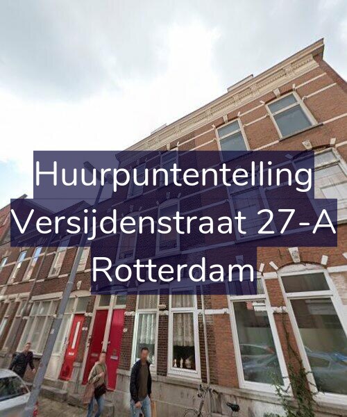 Foto gevel Huurpuntentelling voor Versijdenstraat 27-A, Rotterdam