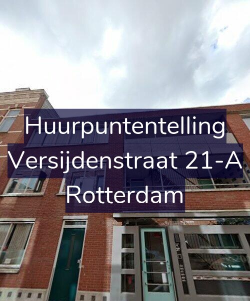Foto gevel Huurpuntentelling voor Versijdenstraat 21-A, Rotterdam