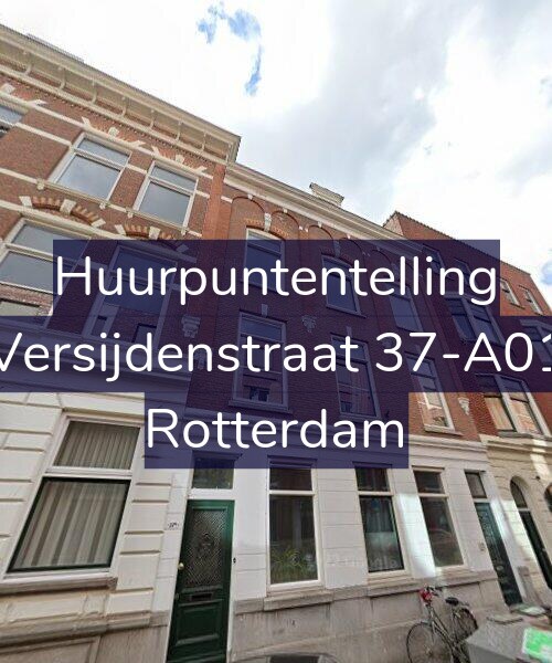 Foto gevel Huurpuntentelling voor Versijdenstraat 37-A01, Rotterdam