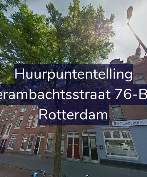 Foto gevel Huurpuntentelling voor Vierambachtsstraat 76-B01, Rotterdam