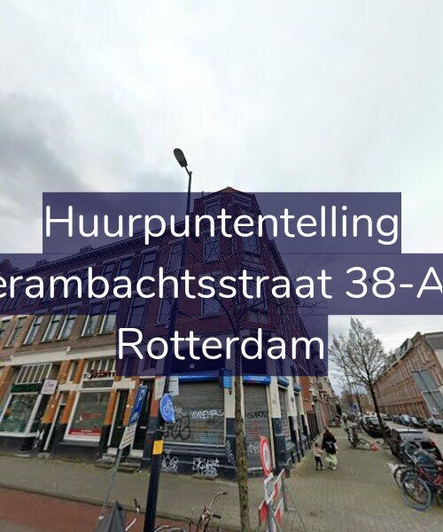 Foto gevel Huurpuntentelling voor Vierambachtsstraat 38-A01, Rotterdam