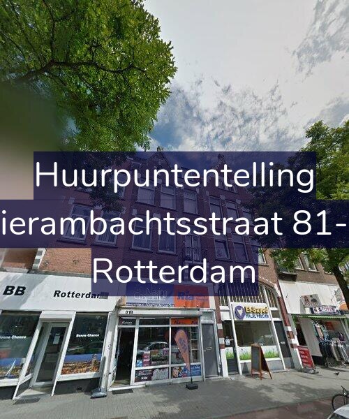 Foto gevel Huurpuntentelling voor Vierambachtsstraat 81-A, Rotterdam