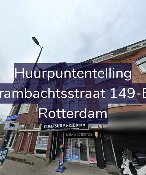 Foto gevel Huurpuntentelling voor Vierambachtsstraat 149-B01, Rotterdam