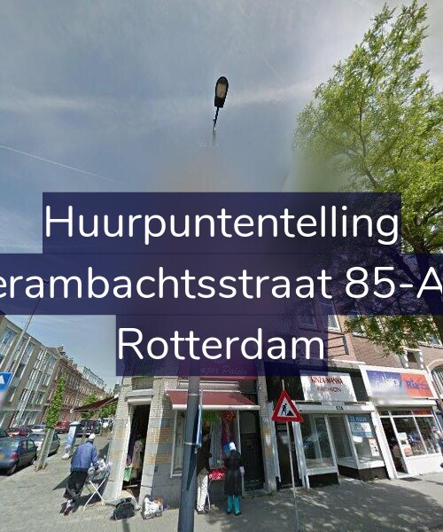 Foto gevel Huurpuntentelling voor Vierambachtsstraat 85-A02, Rotterdam