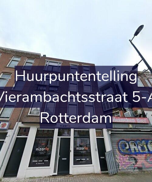 Foto gevel Huurpuntentelling voor Vierambachtsstraat 5-A, Rotterdam