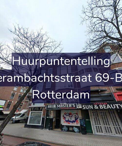 Foto gevel Huurpuntentelling voor Vierambachtsstraat 69-B01, Rotterdam