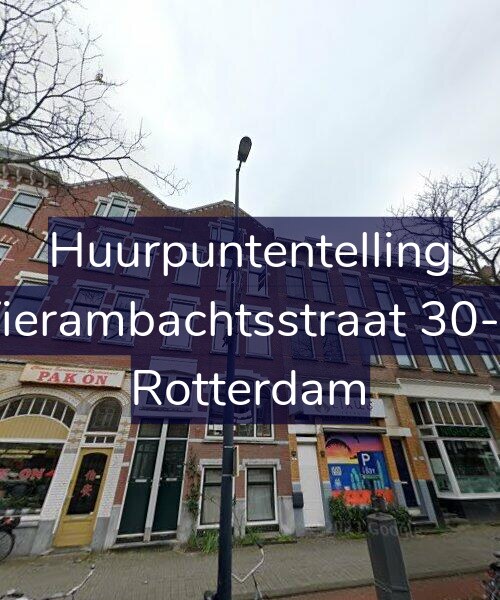 Foto gevel Huurpuntentelling voor Vierambachtsstraat 30-B, Rotterdam