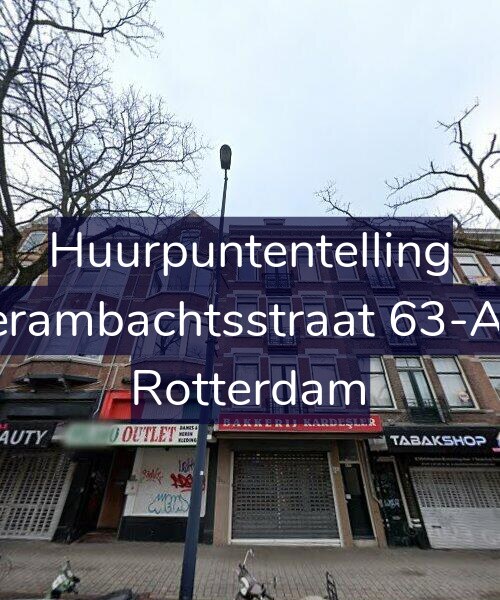 Foto gevel Huurpuntentelling voor Vierambachtsstraat 63-A02, Rotterdam