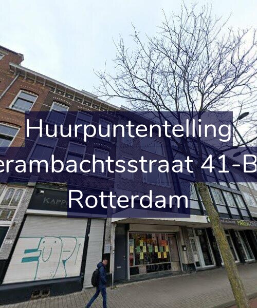 Foto gevel Huurpuntentelling voor Vierambachtsstraat 41-B02, Rotterdam