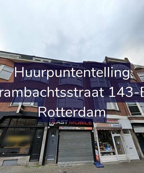 Foto gevel Huurpuntentelling voor Vierambachtsstraat 143-B02, Rotterdam