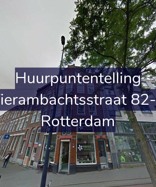 Foto gevel Huurpuntentelling voor Vierambachtsstraat 82-B, Rotterdam