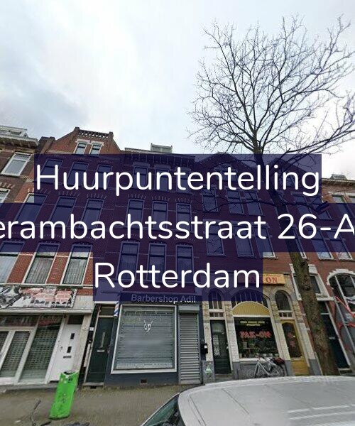 Foto gevel Huurpuntentelling voor Vierambachtsstraat 26-A01, Rotterdam