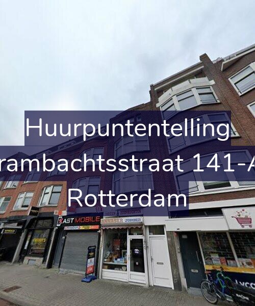 Foto gevel Huurpuntentelling voor Vierambachtsstraat 141-A02, Rotterdam