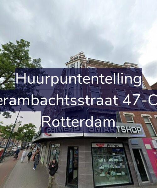 Foto gevel Huurpuntentelling voor Vierambachtsstraat 47-C01, Rotterdam