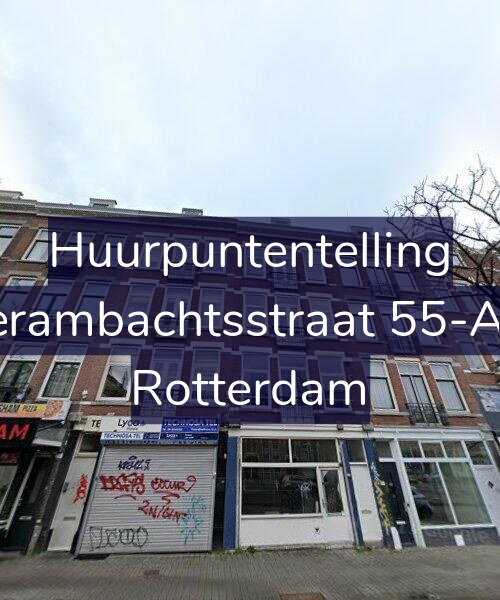 Foto gevel Huurpuntentelling voor Vierambachtsstraat 55-A02, Rotterdam