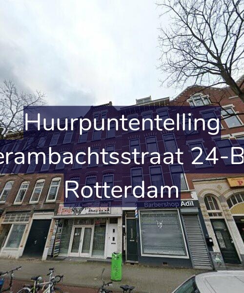 Foto gevel Huurpuntentelling voor Vierambachtsstraat 24-B02, Rotterdam
