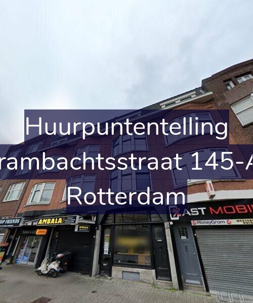 Foto gevel Huurpuntentelling voor Vierambachtsstraat 145-A02, Rotterdam