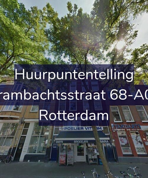 Foto gevel Huurpuntentelling voor Vierambachtsstraat 68-A01V, Rotterdam