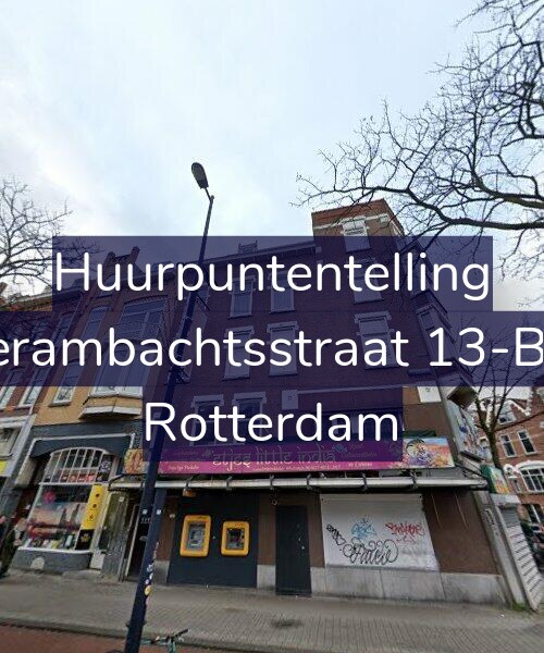 Foto gevel Huurpuntentelling voor Vierambachtsstraat 13-B01, Rotterdam
